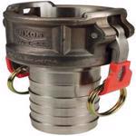 Vent-Lock™ Safety Cam & Groove Type C Coupler x Hose Shank